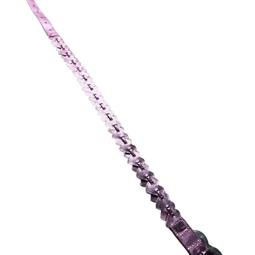 Girls sparkle heart belt 26